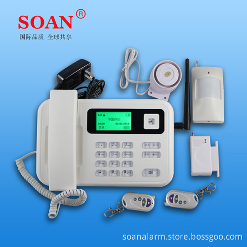 GSM Home Alarm System \GSM Security Alarm \GSM Home Intruder Alarm Can Work with 256 Wireless Detector
